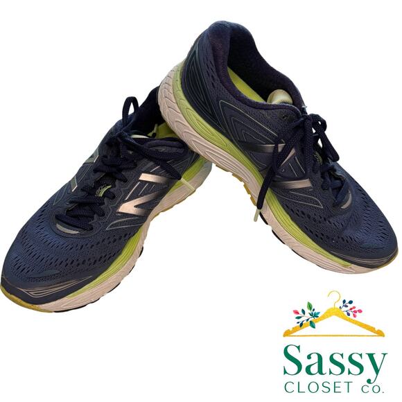 New Balance W880BP7 TRUFUSE Cushion Running Shoes Gray Blue Women’s Sz 7 EUC - Picture 1 of 9